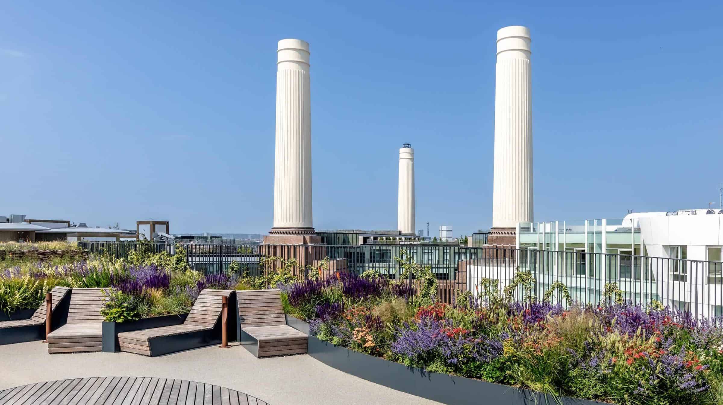 Battersea Power Station Roof Gardens