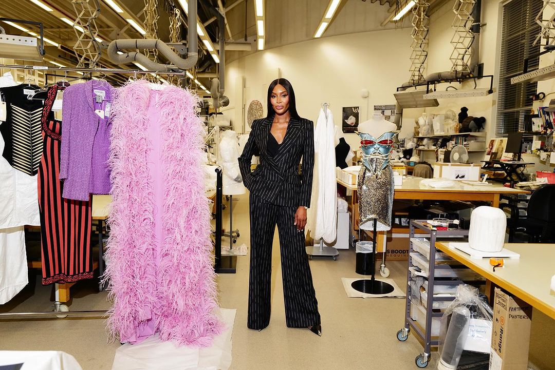 A runway-ready exhibition based on Naomi Campbell is strutting into London