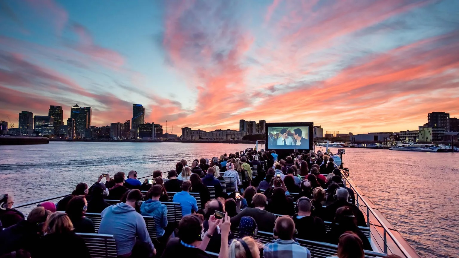 A free, floating cinema is coming to London