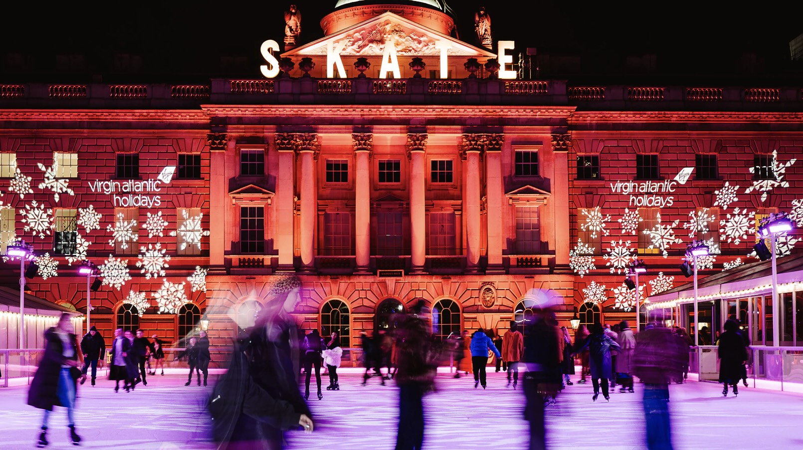 Ice skating returns to Somerset House this festive season