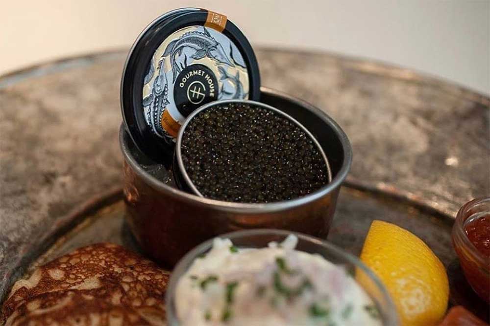 caviar restaurants in London