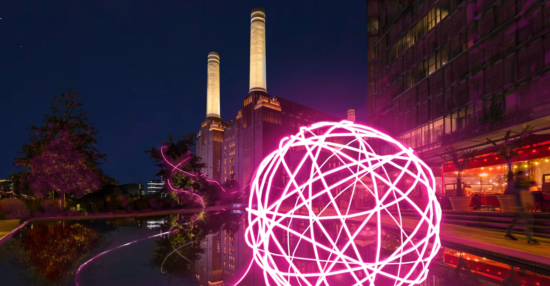 Illuminate your night at Battersea Power Station’s Light Festival 