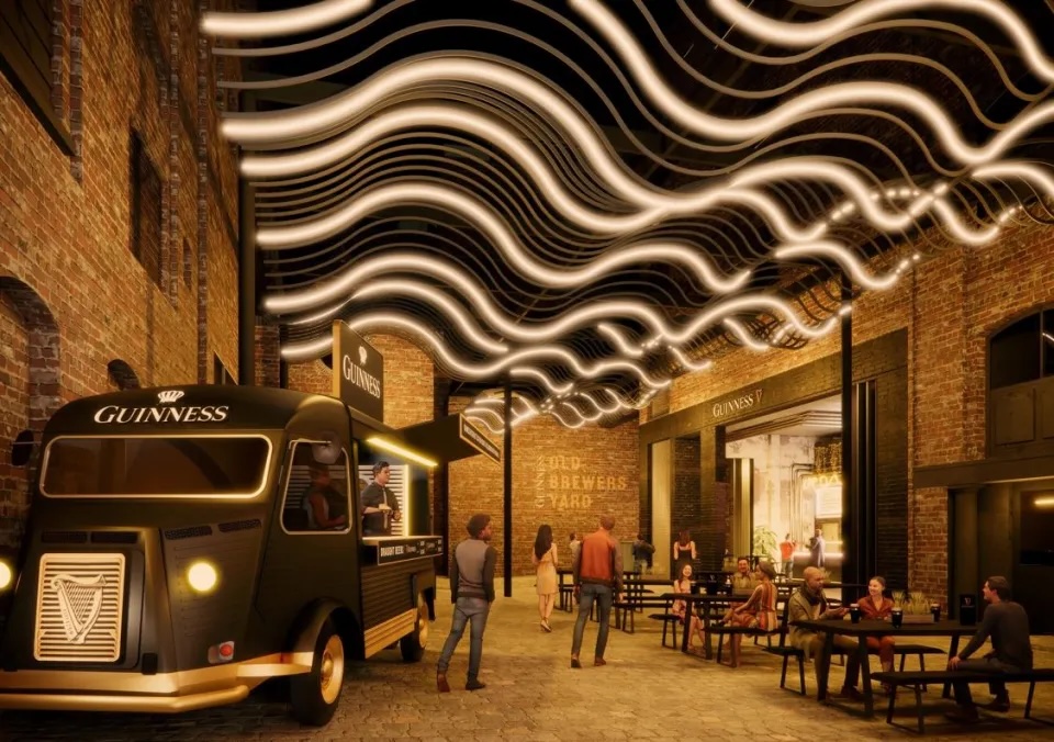 Guiness Microbrewery London 2025