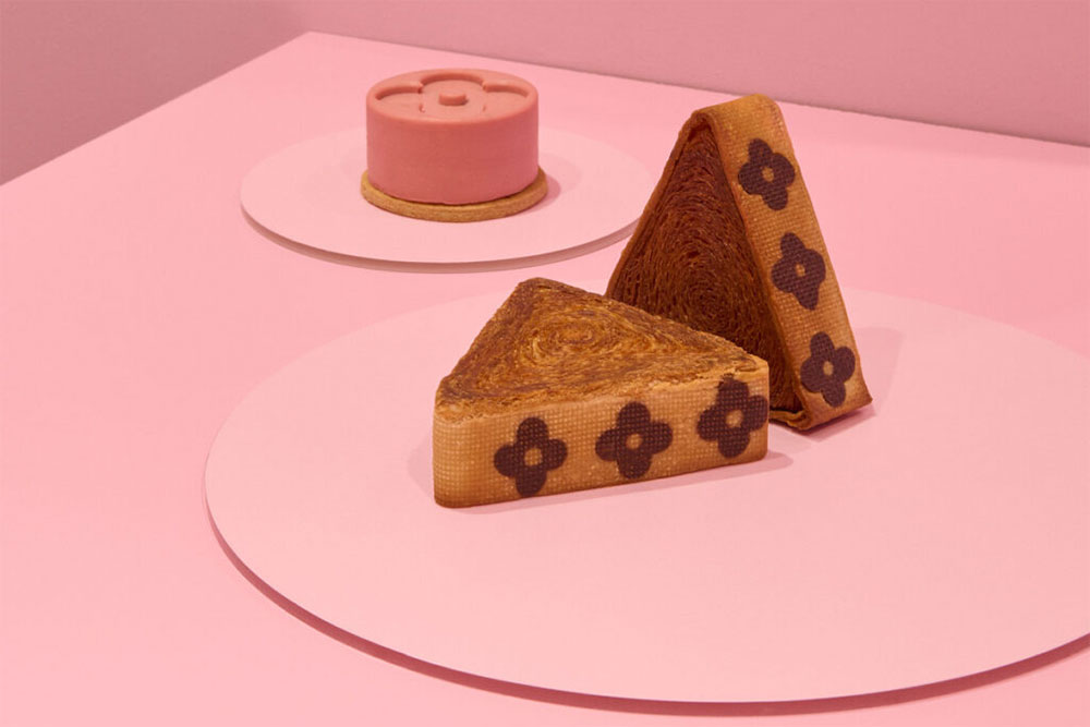 Louis Vuitton x Murakami pop-up boasts monogrammed croissants