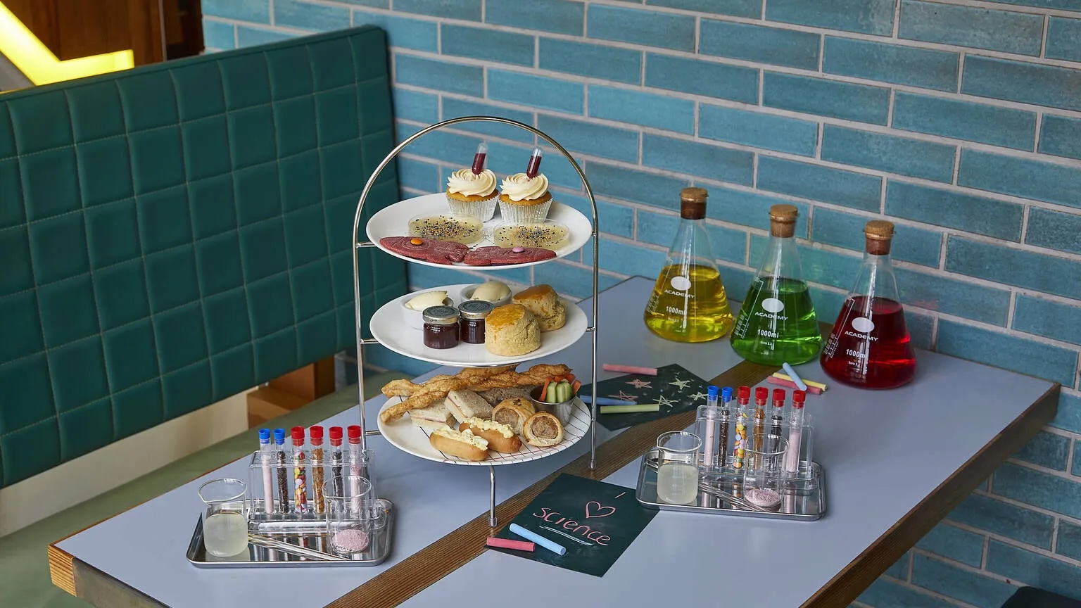 The new afternoon tea at the Science Museum takes off