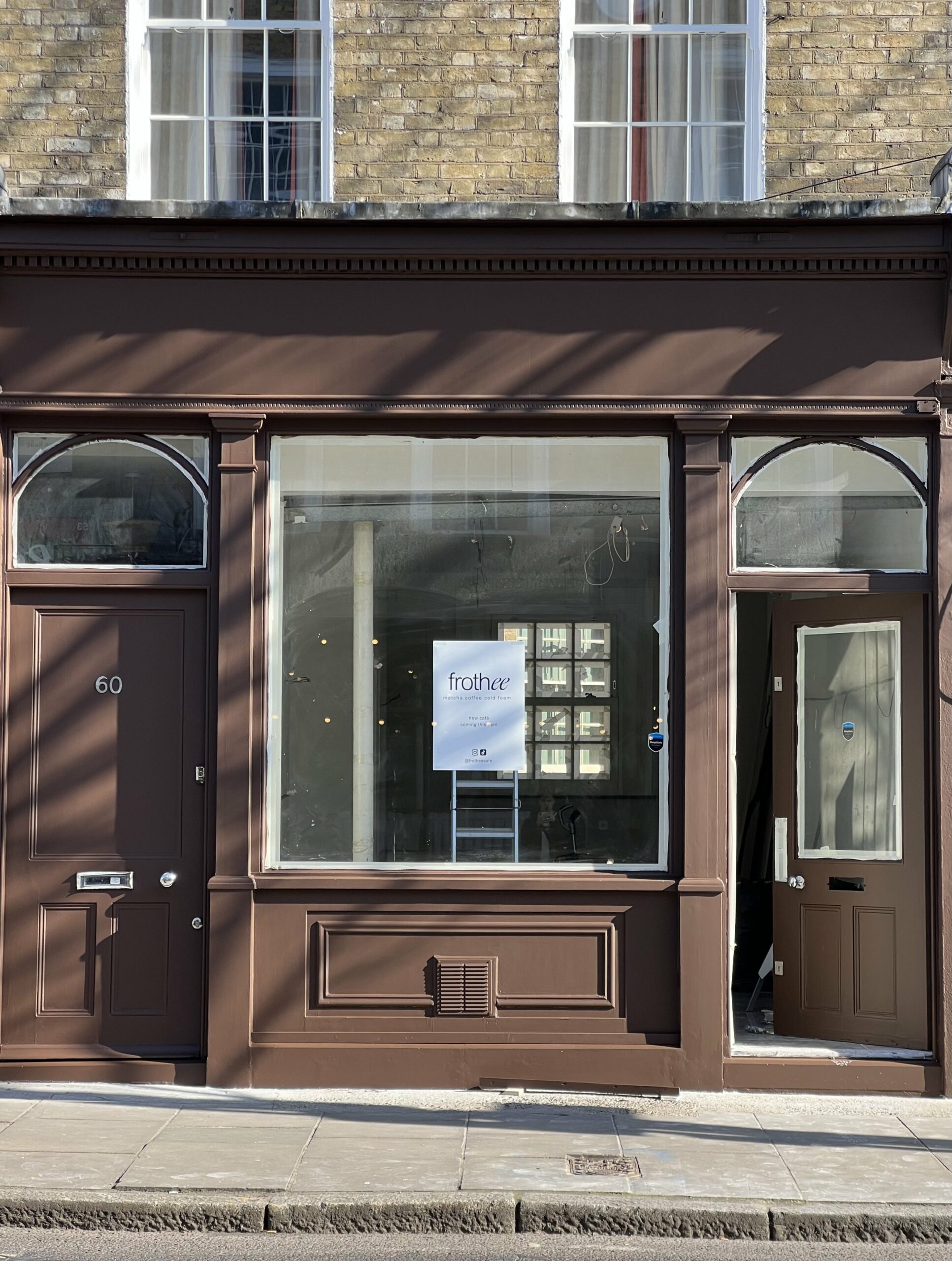 New matcha café frothee just opened in Kings Cross