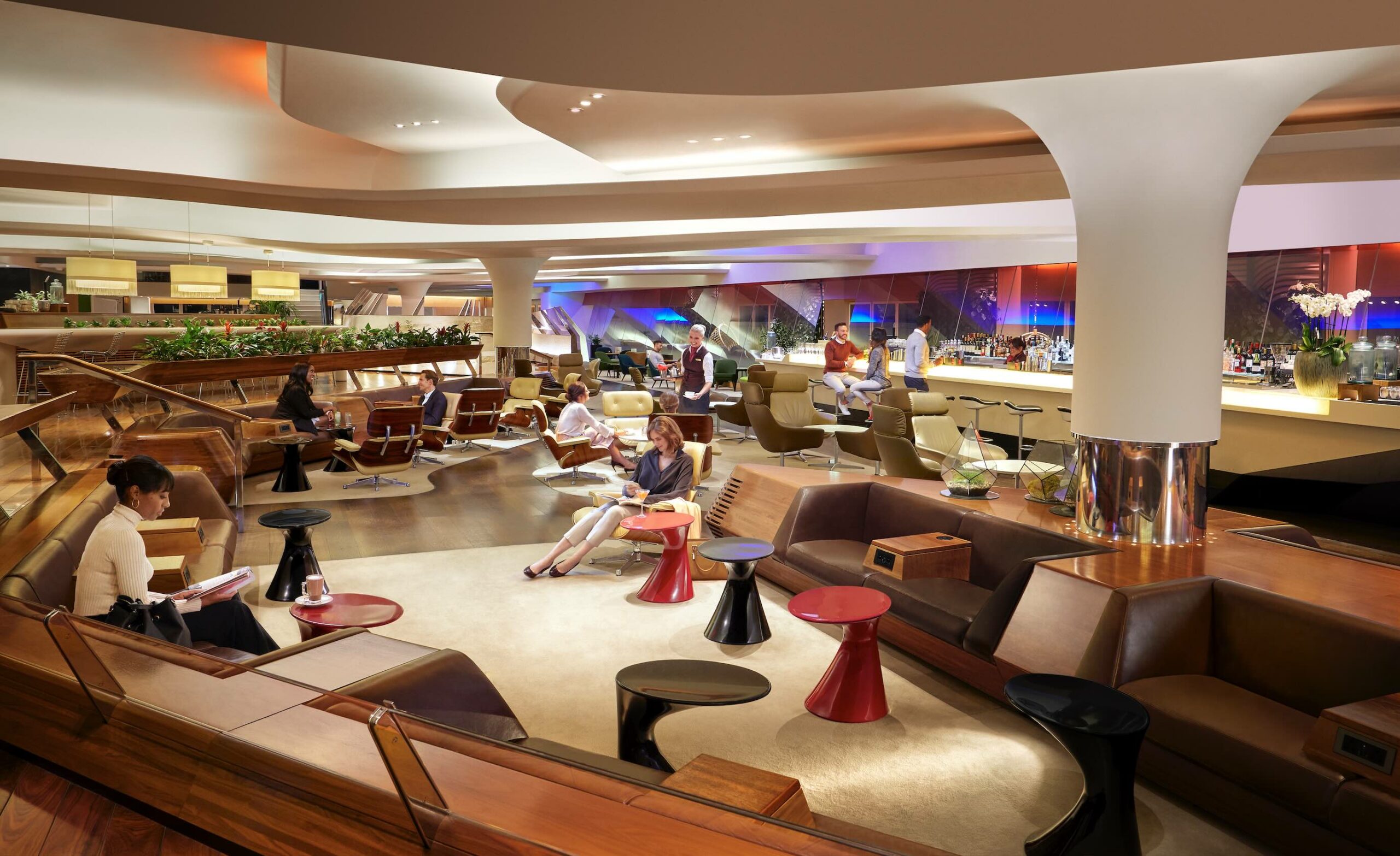 Virgin Atlantic London Lounge