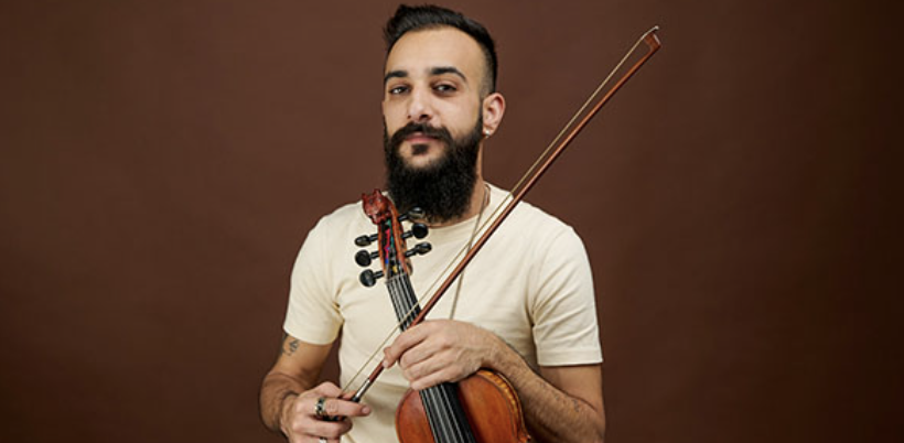Palestinian violinist Akram Abdulfattah will perform in London