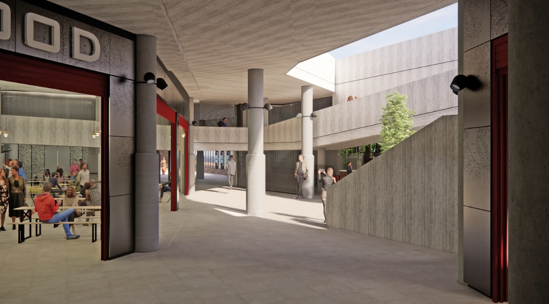 An underground food market will open in Waterloo