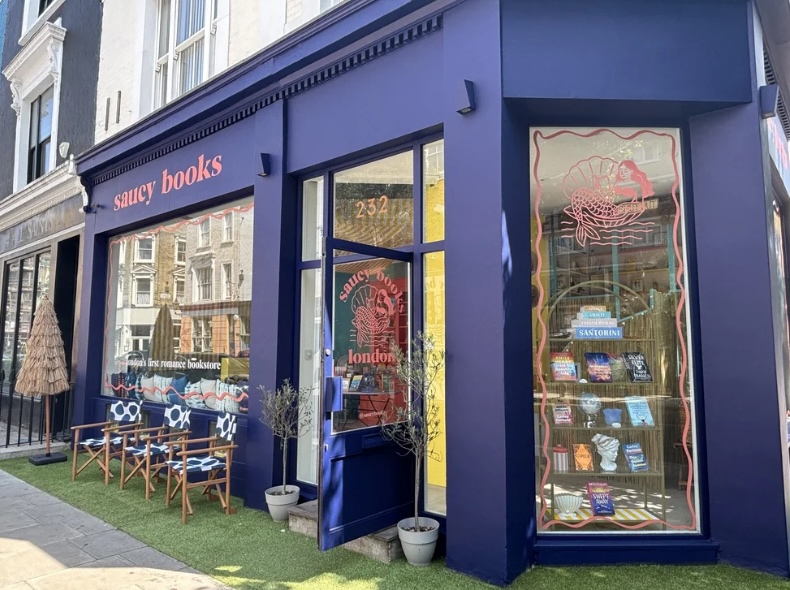 Saucy Books: London’s first romantic bookshop opens