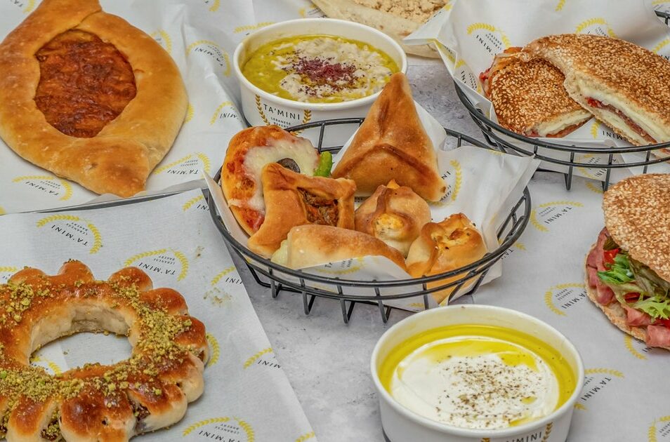 Arab breakfasts in London Tamini
