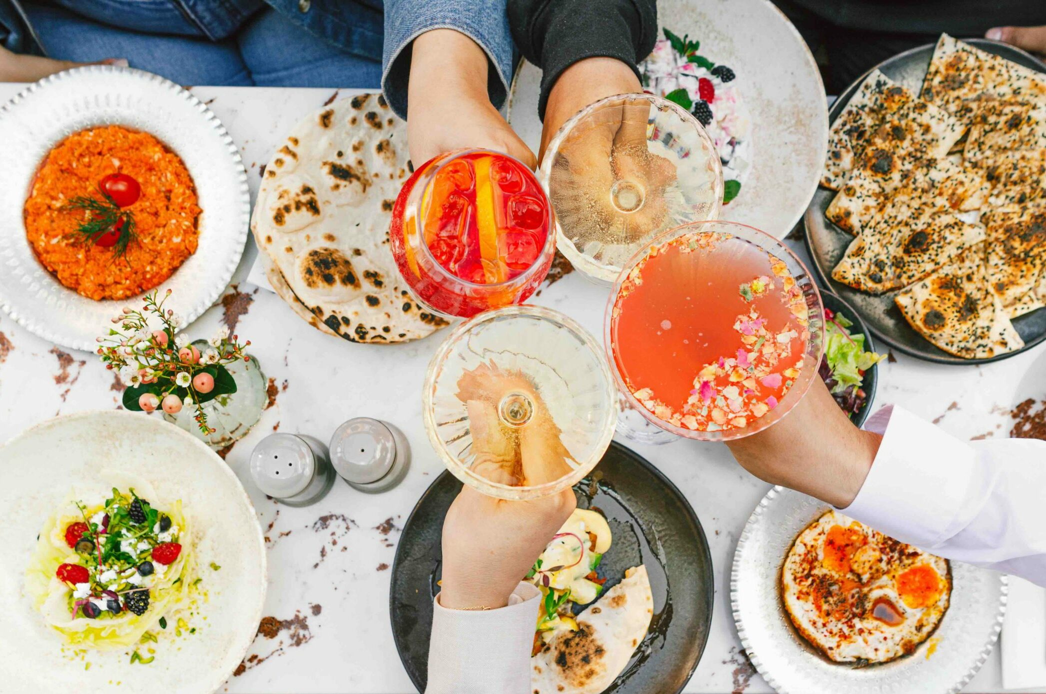Arab breakfasts in London
