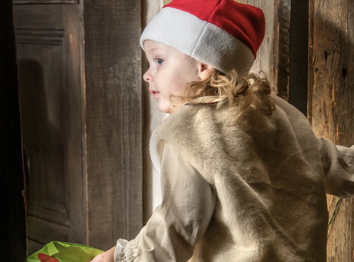 Christmas grottos in London