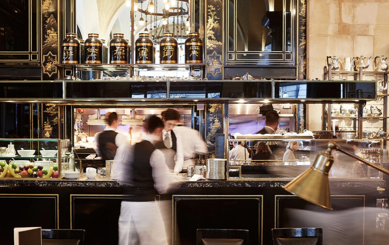 The Wolseley Christmas Day in London