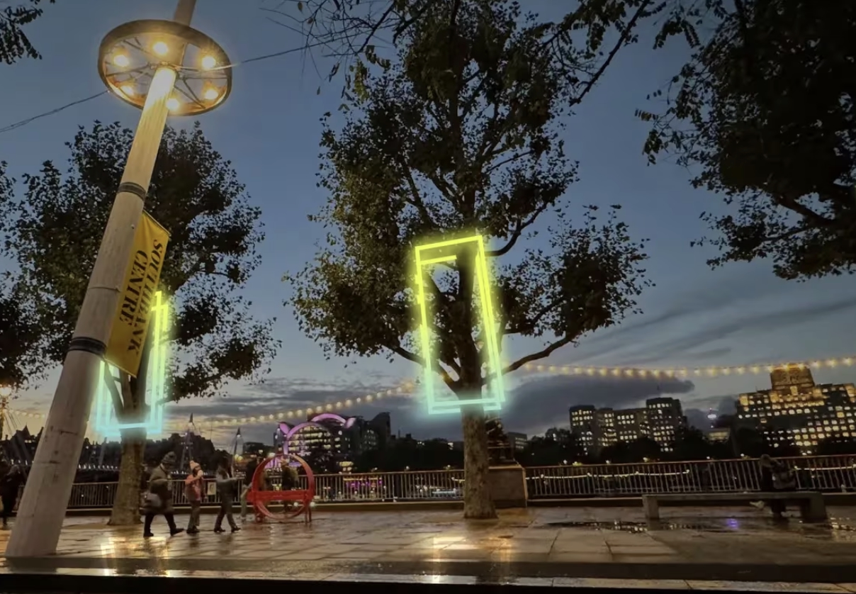 Winter Light Southbank Centre London 2
