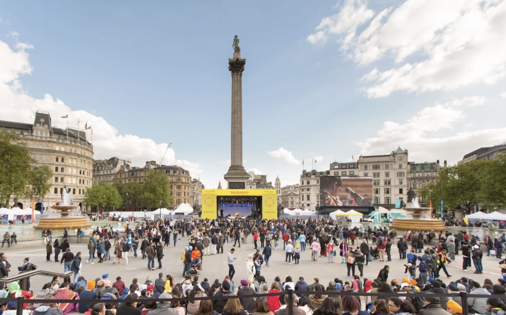Vaisakhi in Trafalgar Square